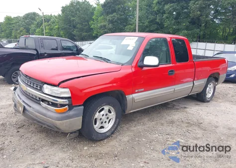 2000 Chevrolet Silverado C1500 z USA, uszkodzony, nr VIN 2GCEC19T8Y1266351